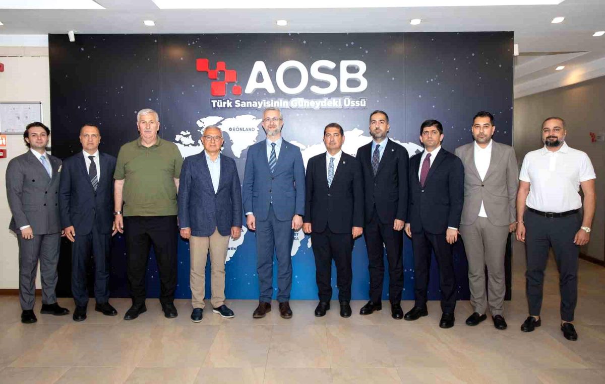 Ukrayna Büyükelçisi AOSB’yi Ziyaret Etti