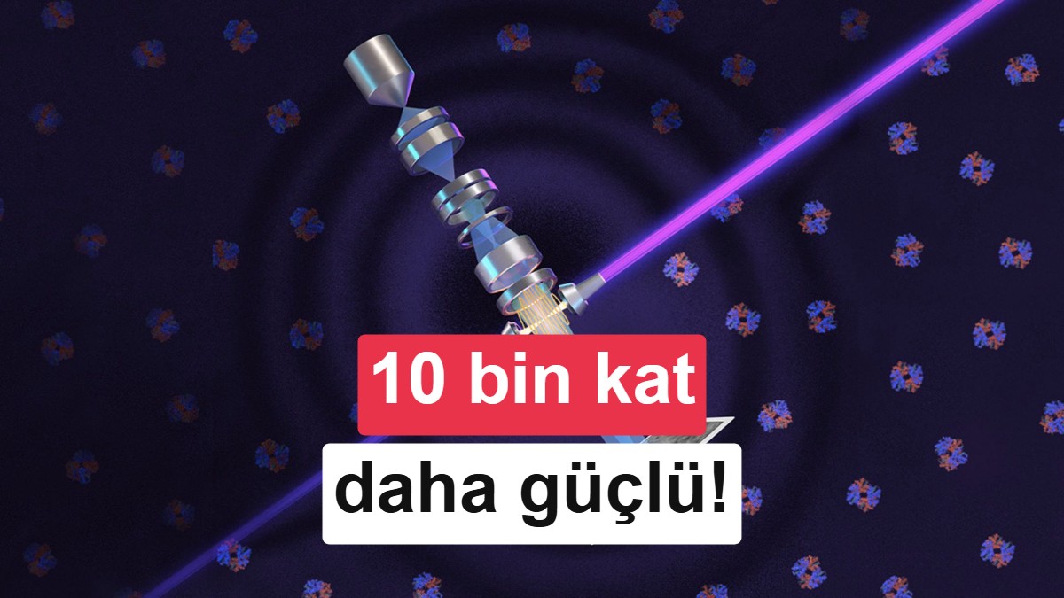 Yeni elektron mikroskobu, standart mikroskoplara kıyasla 10 bin kat büyütme sunuyor