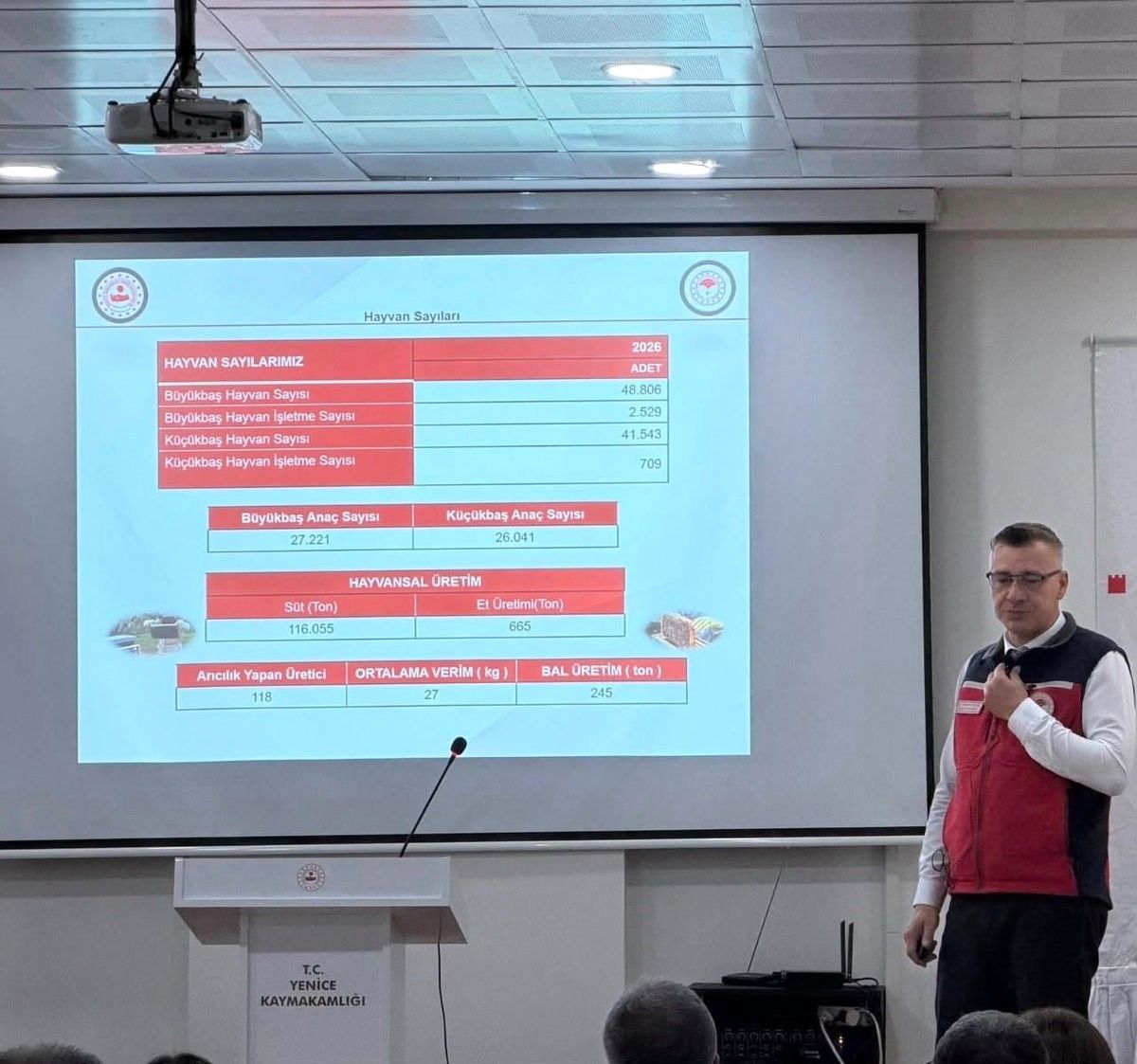 Yenice’de Tarım ve Gençlik Çalıştayı Yapıldı