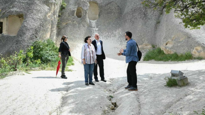 Yunanistan Kültür Bakanı Kapadokya’yı ziyaret etti
