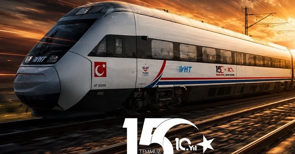 15 Temmuz’un 10. yılına özel YHT setleri raylara iniyor