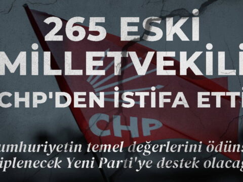 265 eski milletvekili chpden istifa etti cumhuriyetin temel degerlerini odunsuz sahiplenecek yeni partiye destek HdKOyLla.jpeg