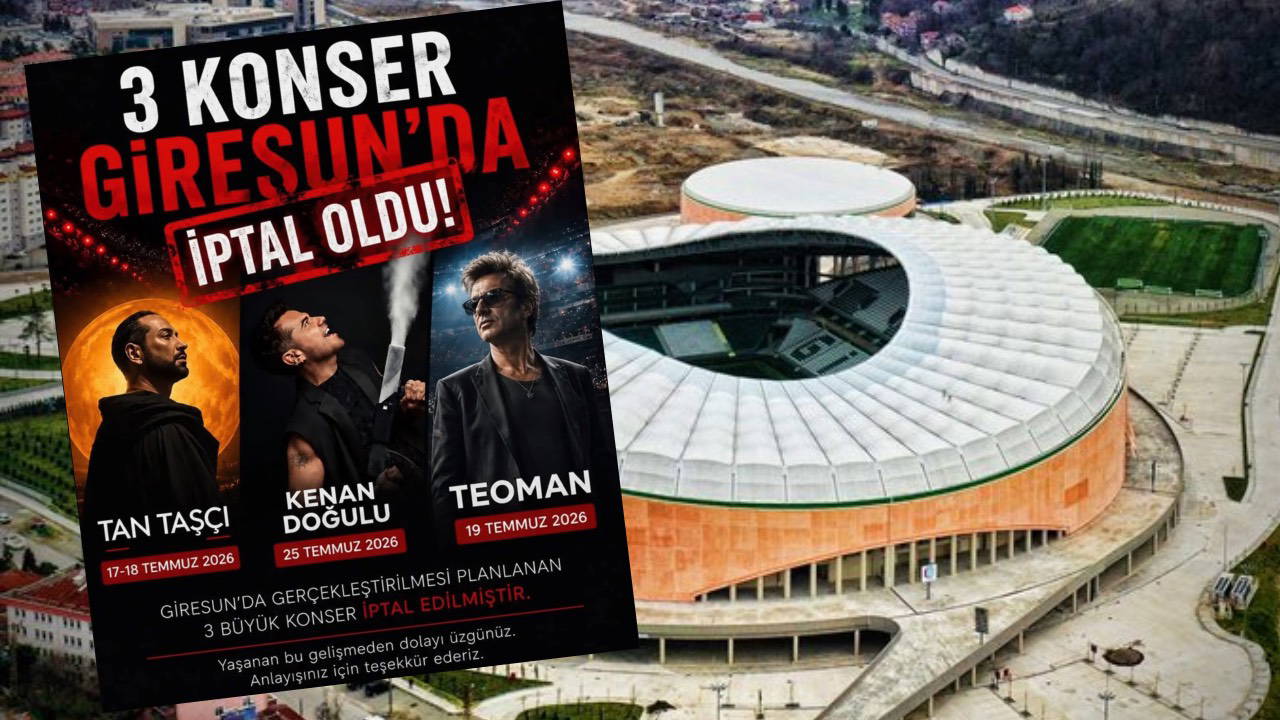 35 bin bilet satıldı, konserler son anda iptal edildi: Giresunspor’a izin engeli