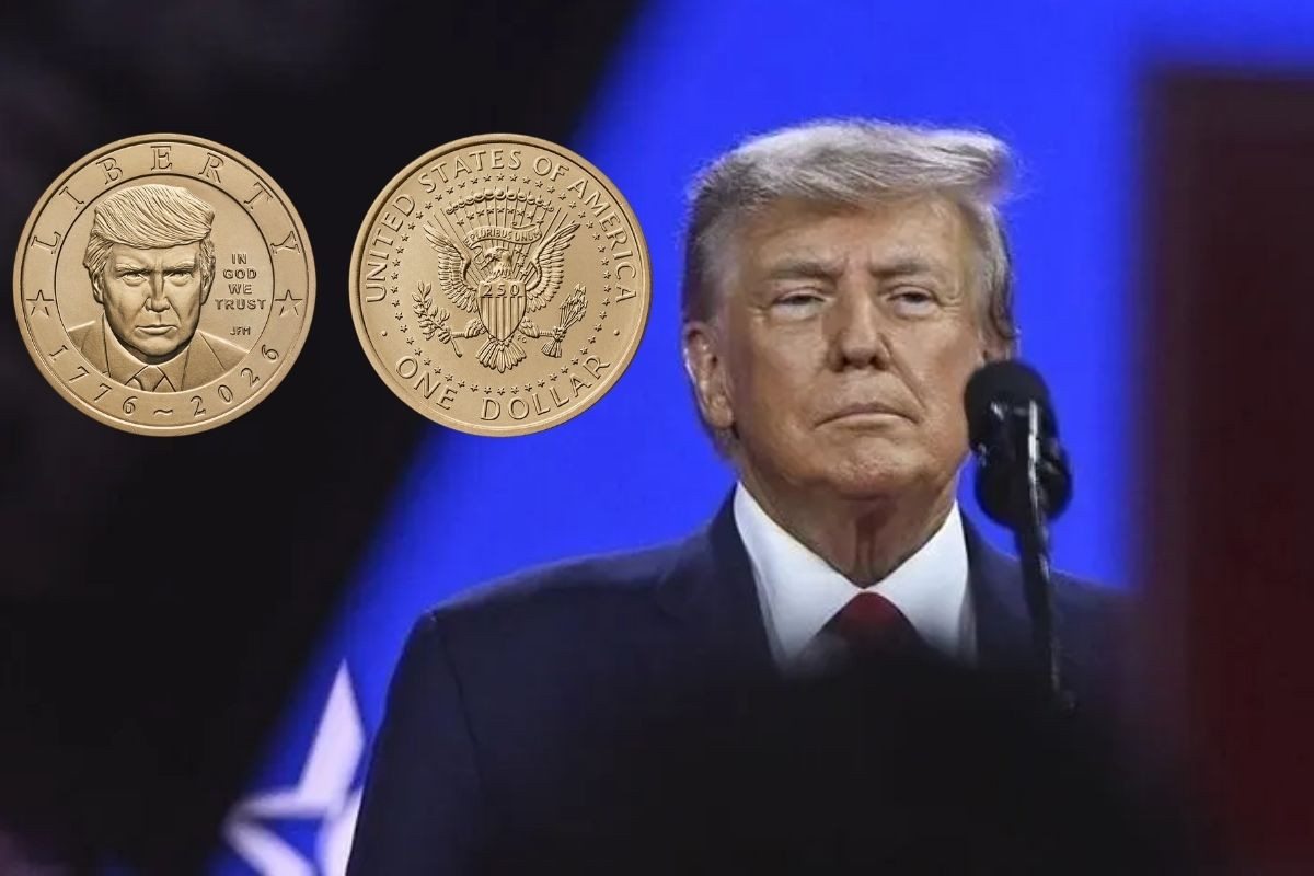 ABD’de 1 dolarlık altın paraya Trump portresi basılacak
