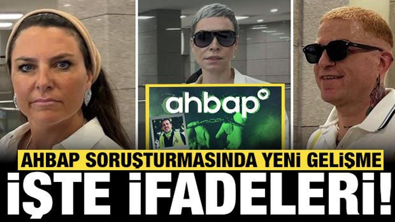 Ahbap soruşturması: Ece Üner, Gökhan Özoğuz ve Öykü Serter’in ifadeleri!
