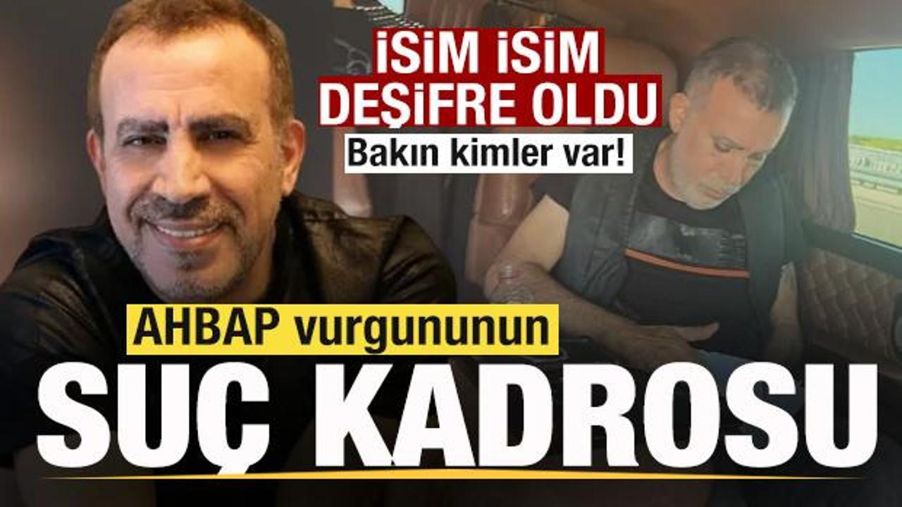 AHBAP vurgununun suç kadrosu! İsim isim deşifre oldu!