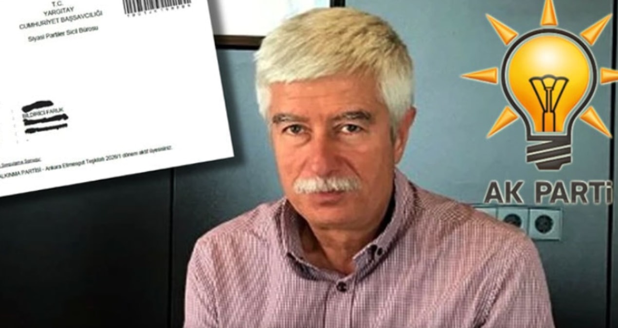 AKP’ye bilgisi dışında ikinci kez üye yapıldı: Faruk Bildirici böyle isyan etti