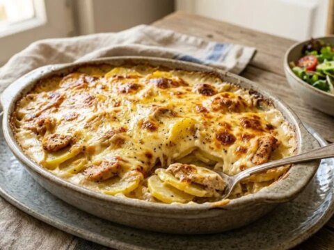 Aksam yemegi telasina son her evin kurtaricisi firinda soslu tavuk ve patates tarifi efKs6T7D.jpg