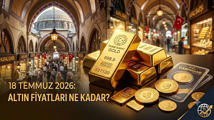 ALTIN FİYATLARI BUGÜN NE KADAR? 18 Temmuz 2026 Gram, Çeyrek, Yarım ve Ons Altın Canlı Fiyat Tablosu (Kapalıçarşı ve Serbest Piyasa)