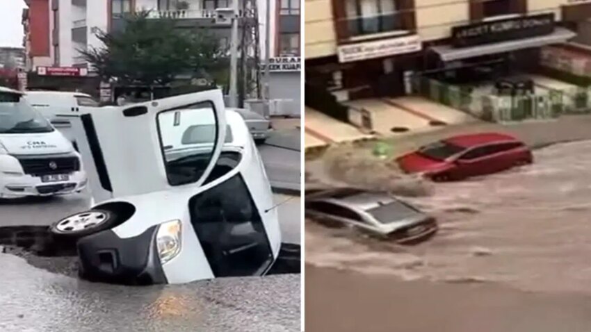 Ankarada siddetli yagis etkili oldu sulara kapilan araclar suruklendi jLXVXr2O.jpg