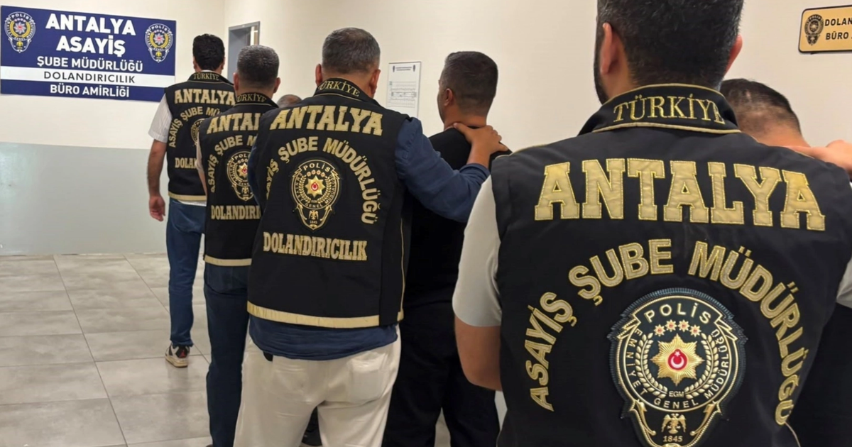 Antalya’da bir haftada 242 kişi tutuklandı