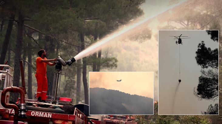 Antalya’da orman yangını! Alevlere havadan ve karadan müdahale sürüyor