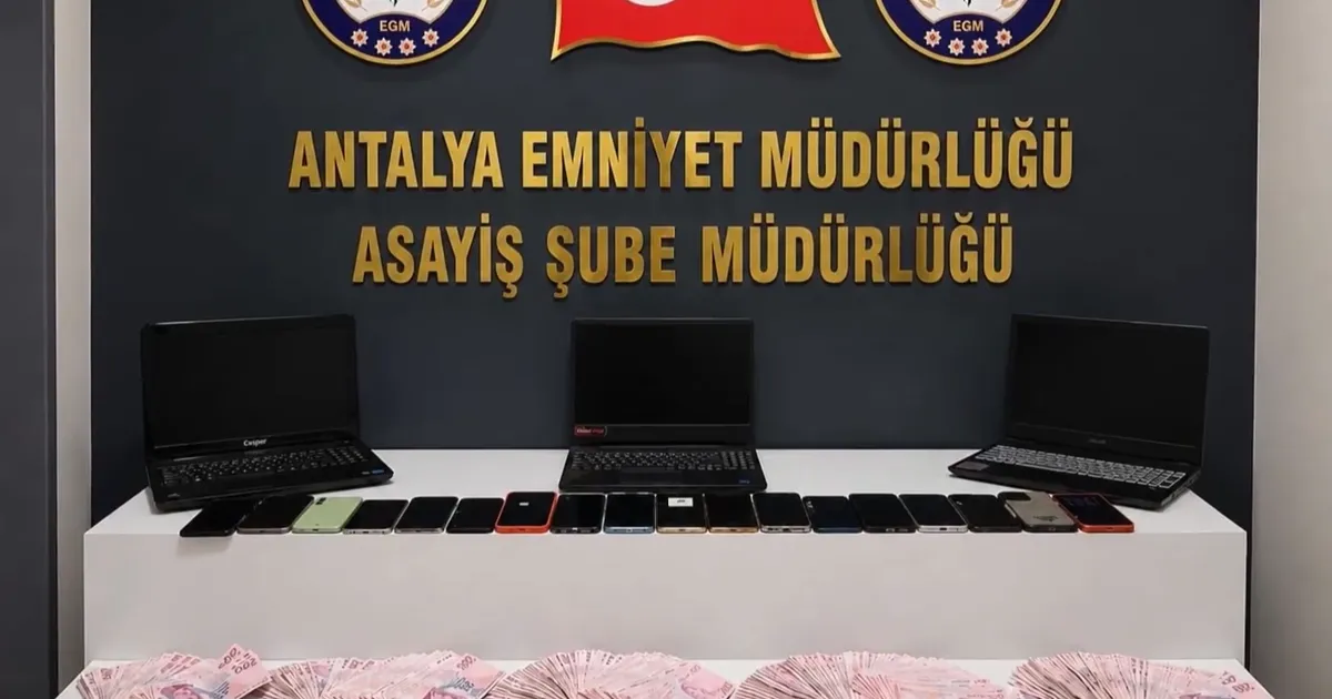 Antalya’da ‘son durak’ operasyonu! 14 tutuklama