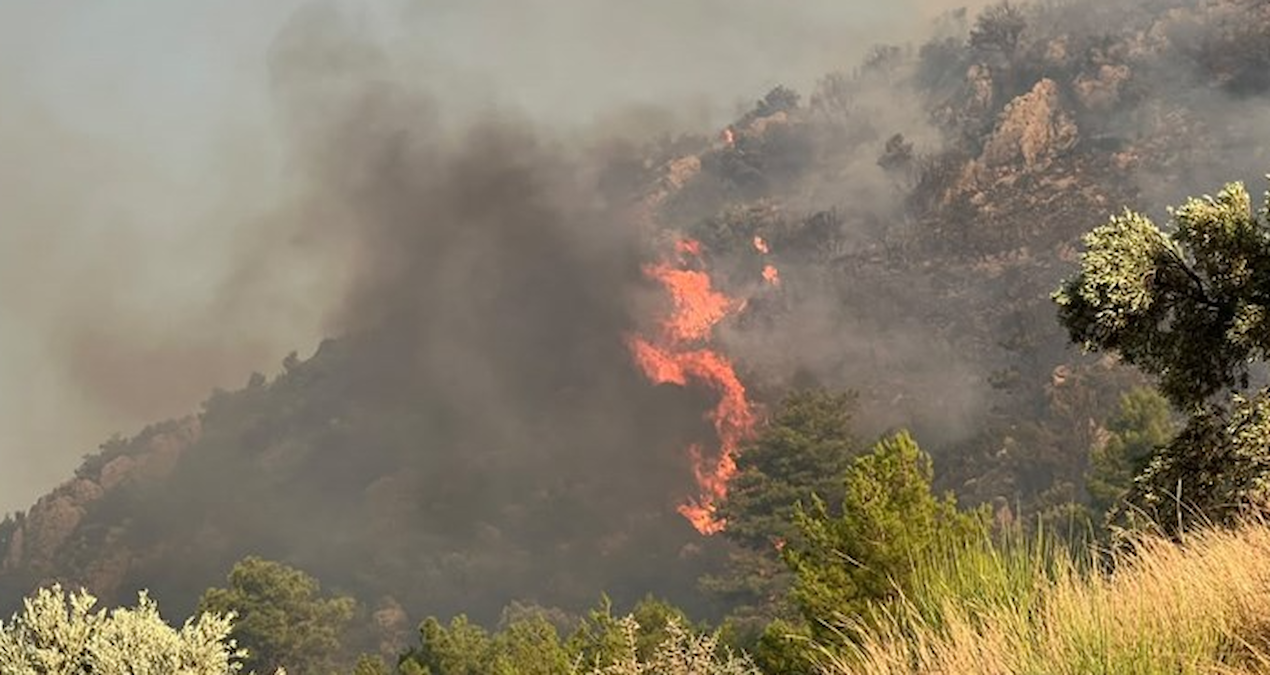 Antalya’daki orman yangını ikinci günde