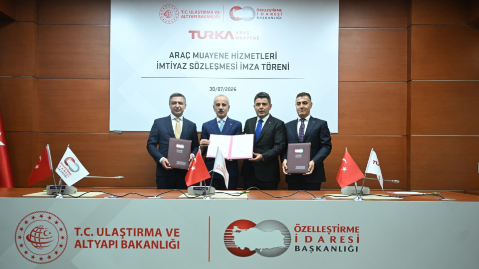Araç muayene hizmetlerinde yeni dönemin imzaları atıldı