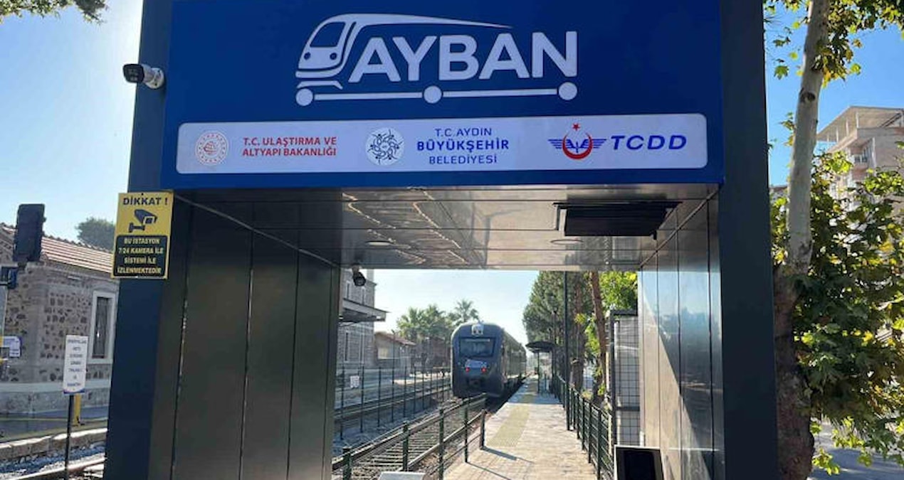 Aydın’da AYBAN dönemi başladı! Kent içi ulaşımda raylı sistem