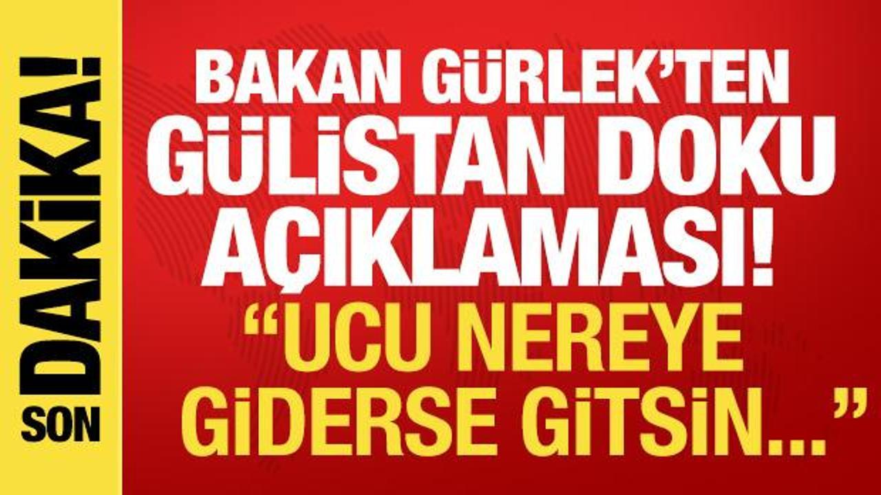 Bakan Gürlek’ten son dakika Gülistan Doku açıklaması: Ucu nereye giderse gitsin…