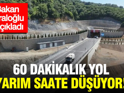 Bakan uraloglu acikladi 60 dakikalik yol yarim saate dusuyor uDCMYBe2.jpg