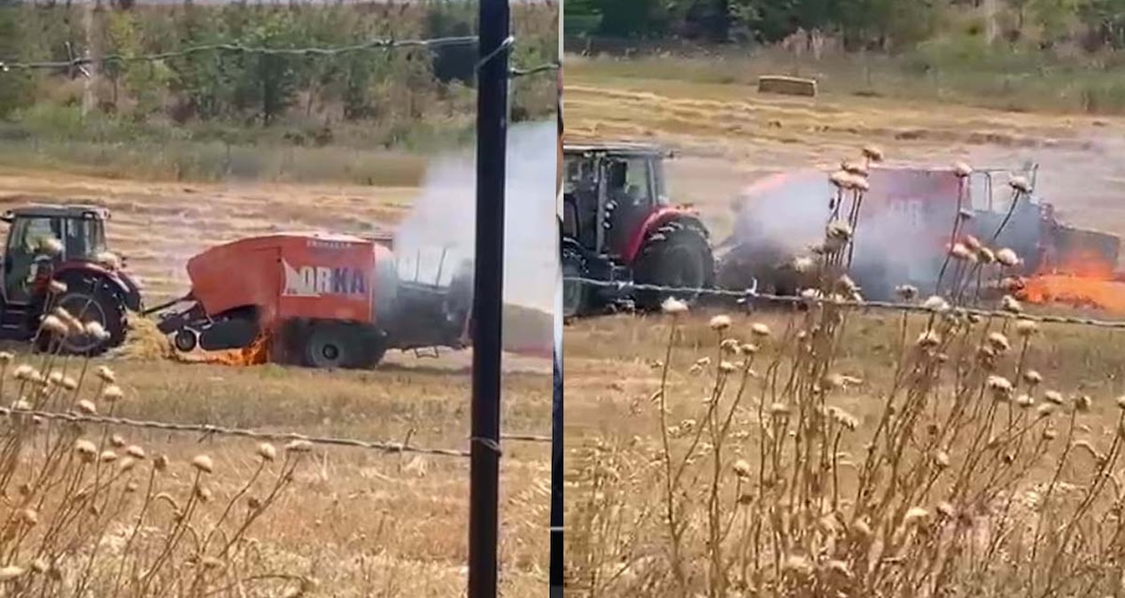 Balıkesir’de iki ayrı noktada çıkan yangın söndürüldü