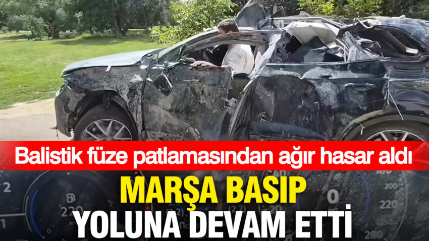 Balistik fuze patlamasindan agir hasar aldi volkswagen touareg marsa basip yoluna devam etti ga3vlggz.jpg