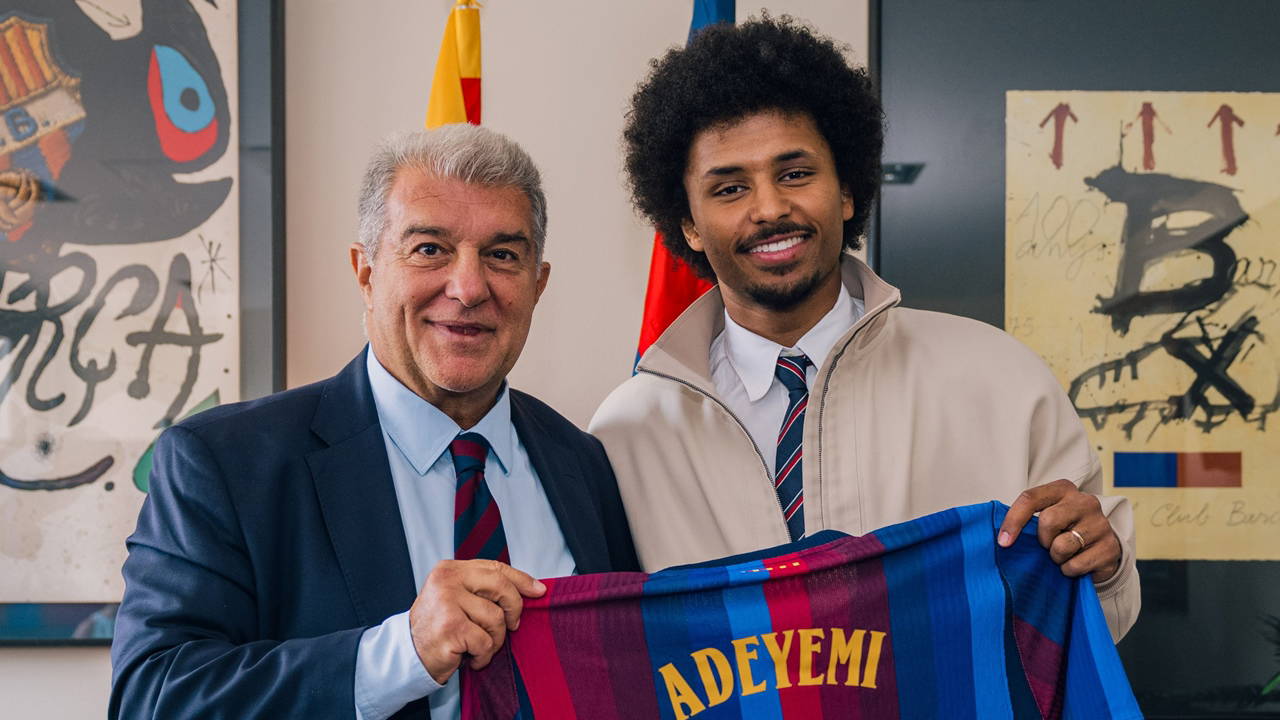 Barcelona’da Karim Adeyemi’den 5 yıllık imza