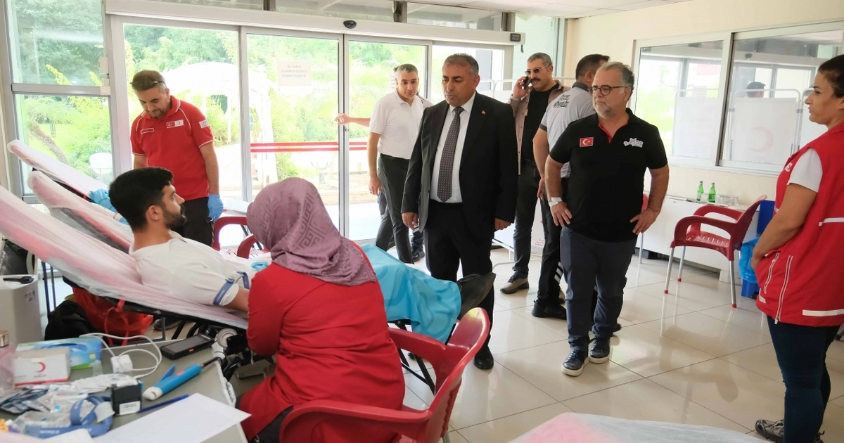 Belediyeden kan bağışı kampanyası