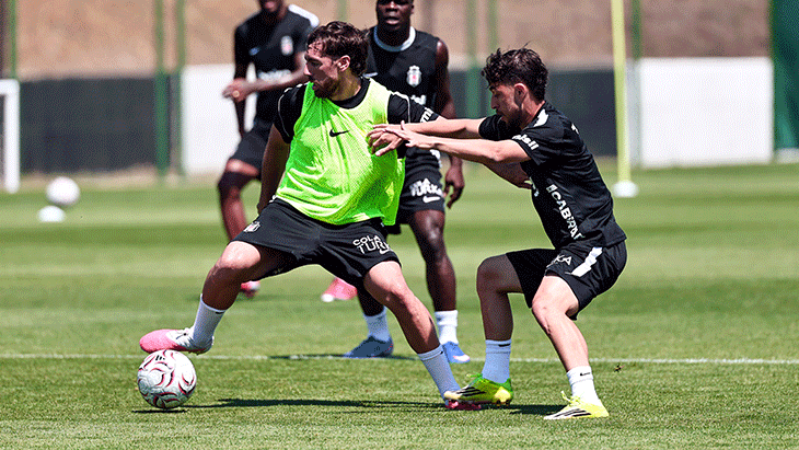 Beşiktaş, Midtjylland maçı hazırlıklarına devam etti