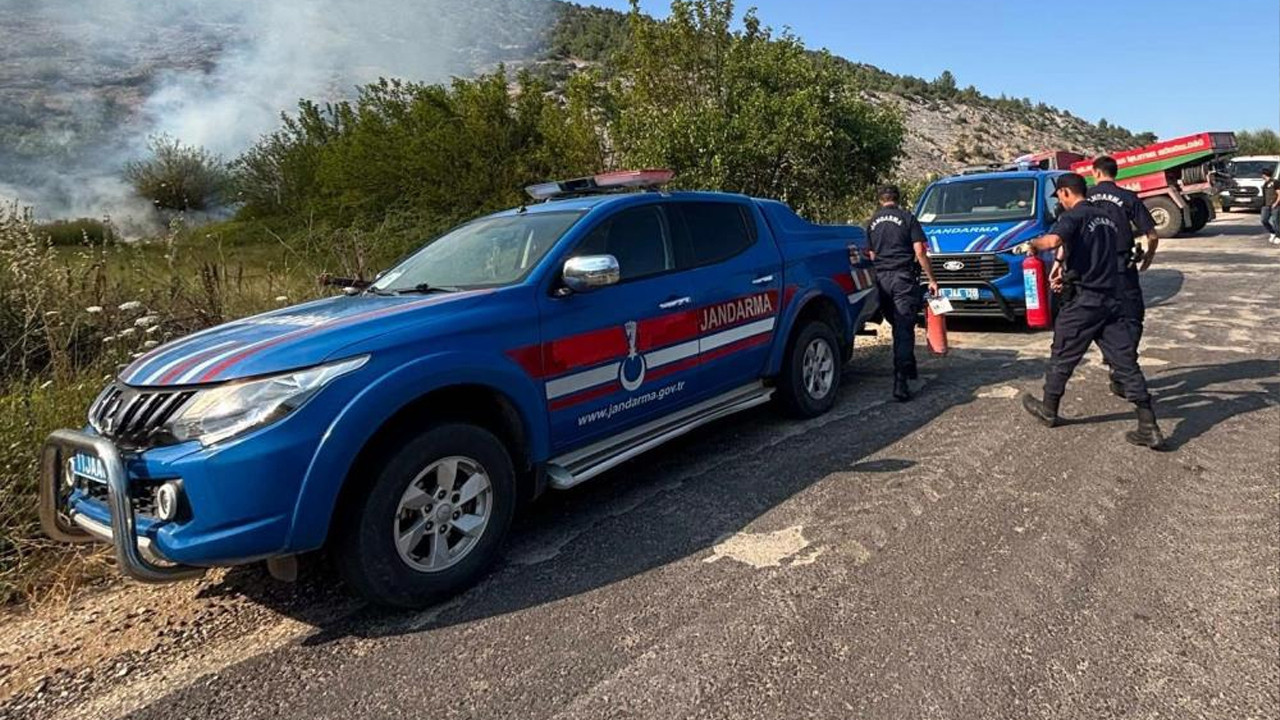 Bilecik Söğüt’te elektrik direğinden çıkan kıvılcım orman yangını çıkardı
