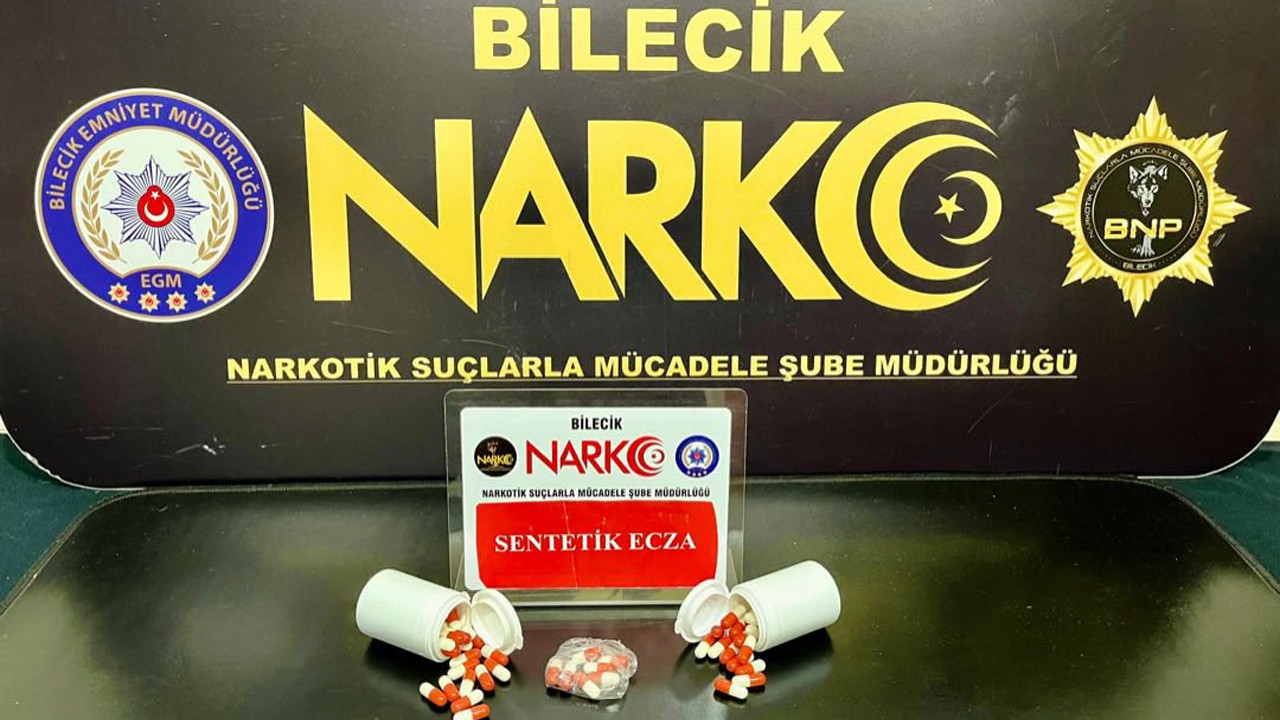 Bilecik’te lyrica ele geçirildi, 2 şüpheli yakalandı