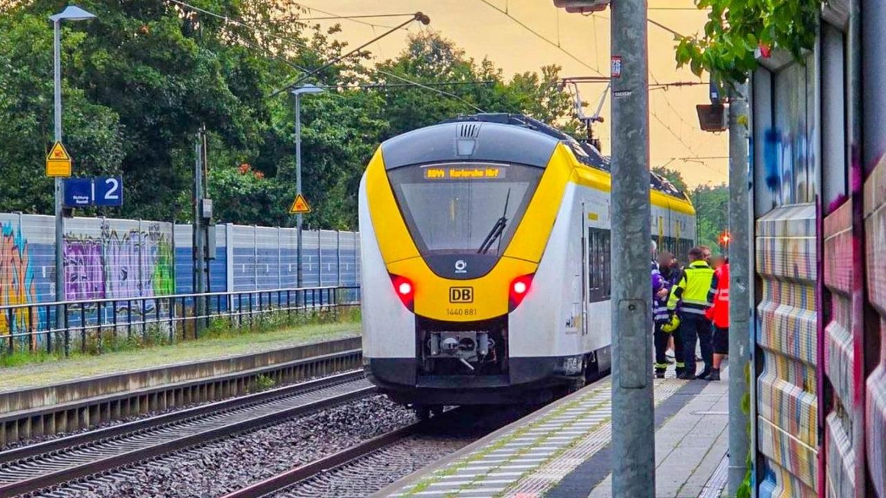 Bilet kontrolü korkunç bitti! 120 km hızla giden trenden düştü