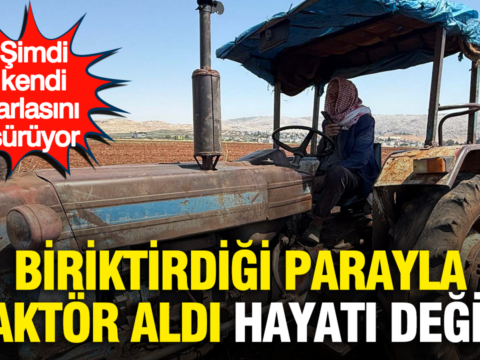 Biriktirdigi parayla traktor aldi hayati degisti simdi kendi tarlasini suruyor ye9P1Fq3.png