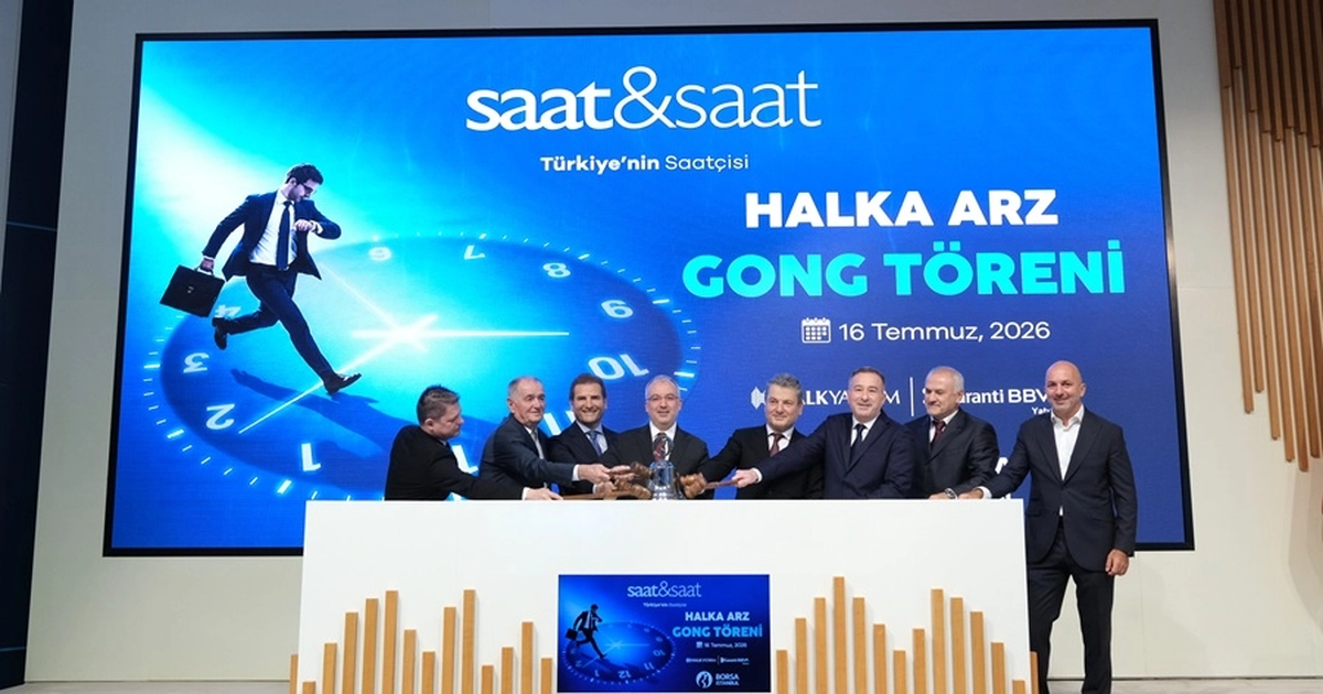 Borsa İstanbul’da gong ‘Saat&Saat’ için çaldı