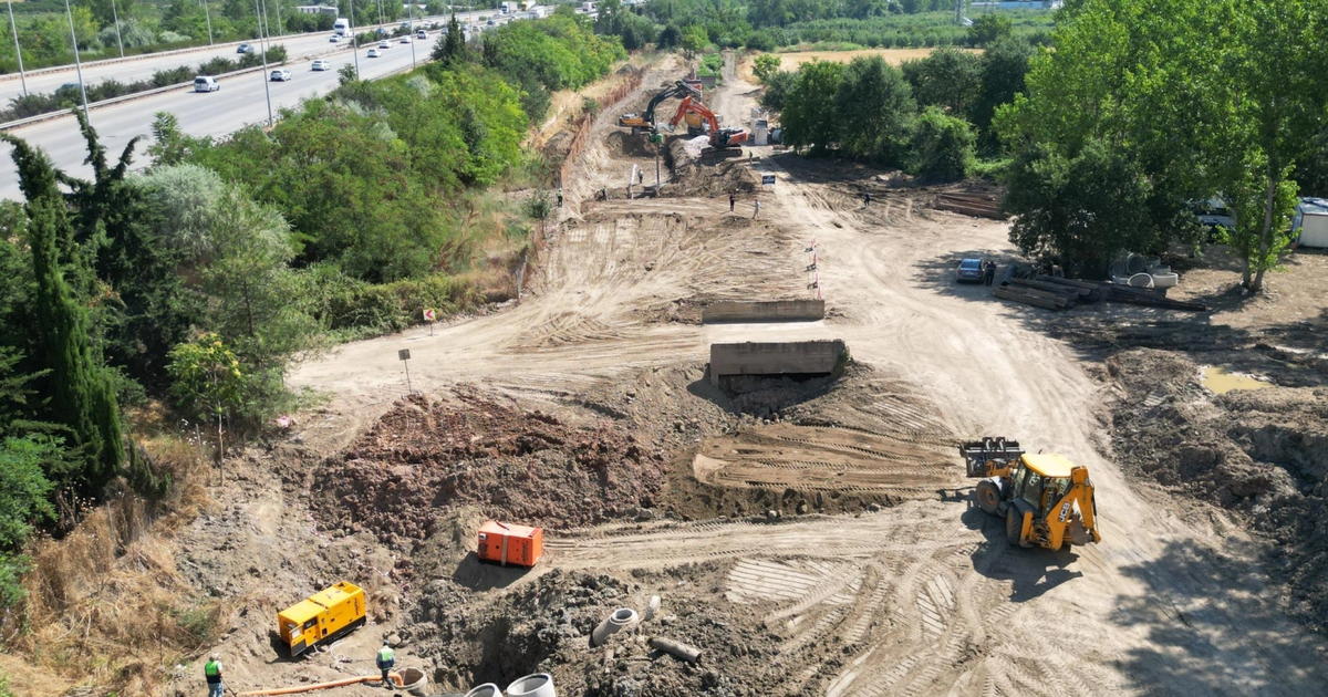 Bursa Büyükşehir Osmangazi’nin atıksu altyapısını güçlendiriyor