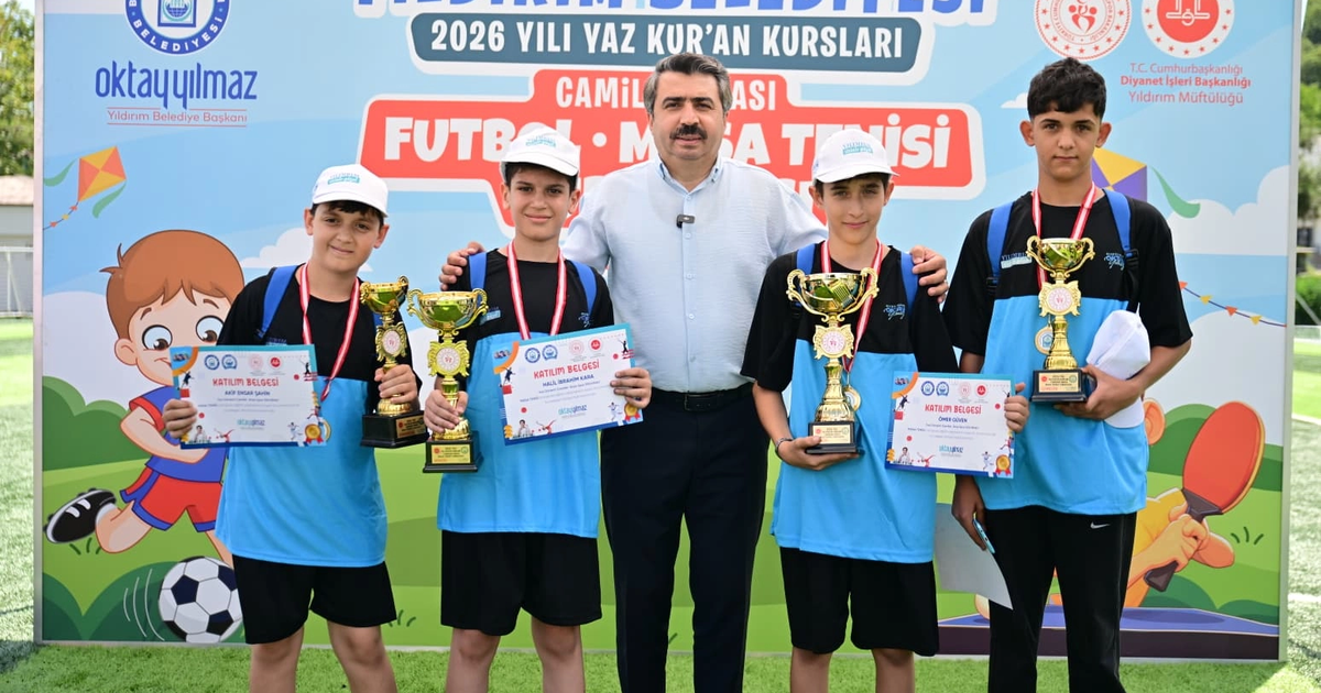 Bursa Yıldırım’da kardeşlik kazandı