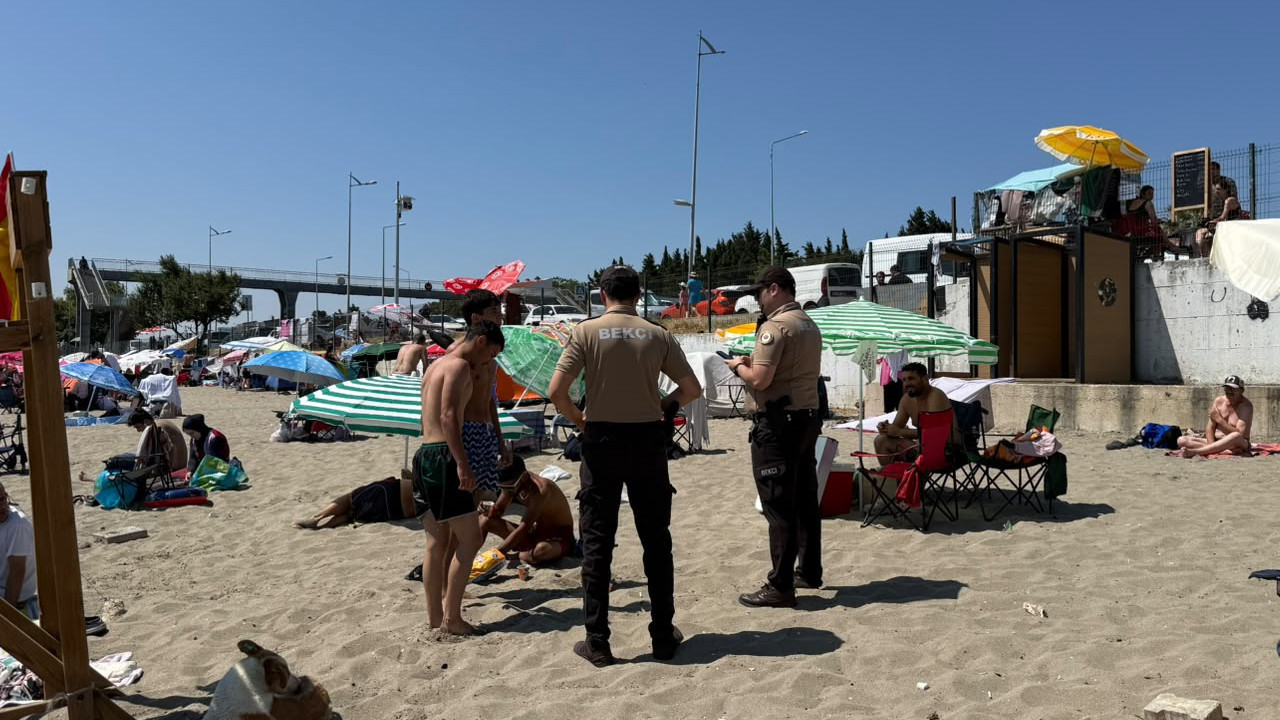 Büyükçekmece Kordonu’nda güvenlik çemberi: Dronları devreye soktular