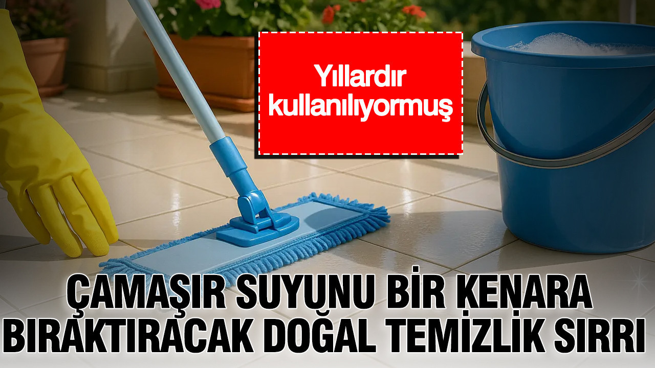 Çamaşır suyunu bir kenara bıraktıracak doğal temizlik sırrı: Yıllardır kullanılıyormuş