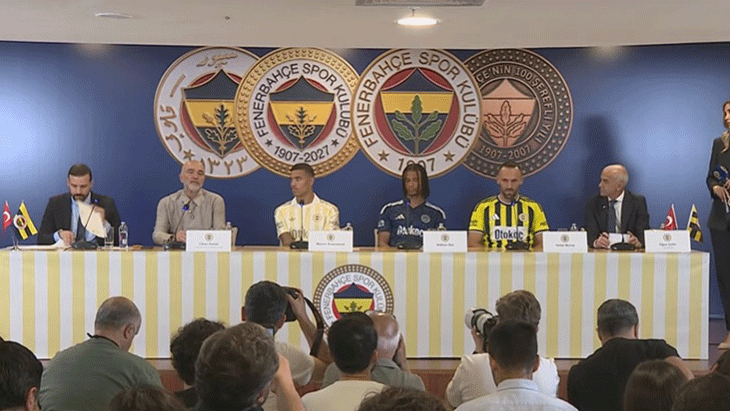 CANLI | Fenerbahçe’de Greenwood, Ake ve Muriqi için imza töreni düzenlendi: Şampiyon olup tarih yazalım
