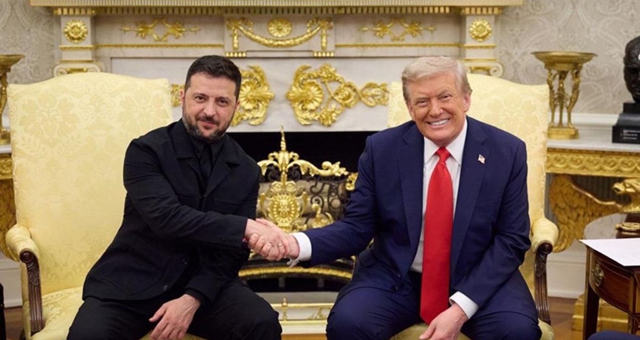 Canlı yayında yerin dibine sokmuştu: Zelenski’nin yeni hayranı Trump oldu