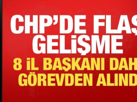 Chpde myk toplantisi sonrasi flas karar 8 il baskani daha gorevden alindi Jx3SOSsV.jpg