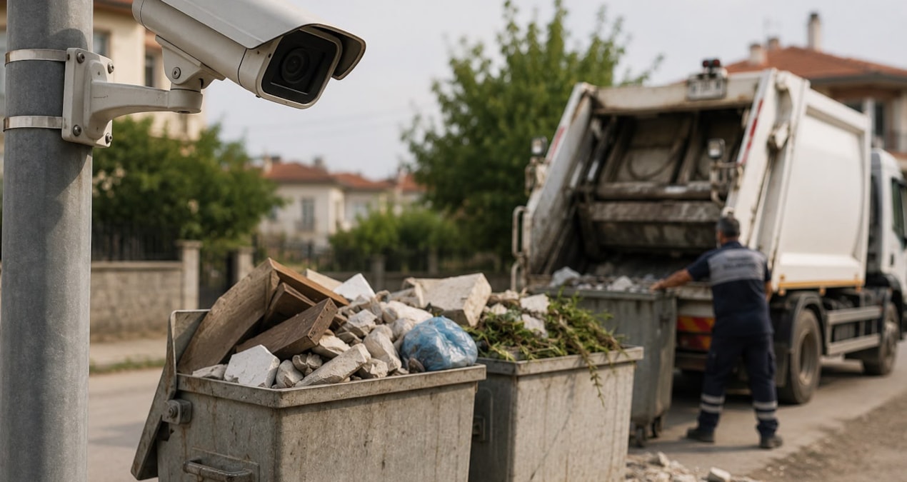 Çöpe kamera dönemi: Belediye, atık denetimi için 800 kameraya çıkıyor