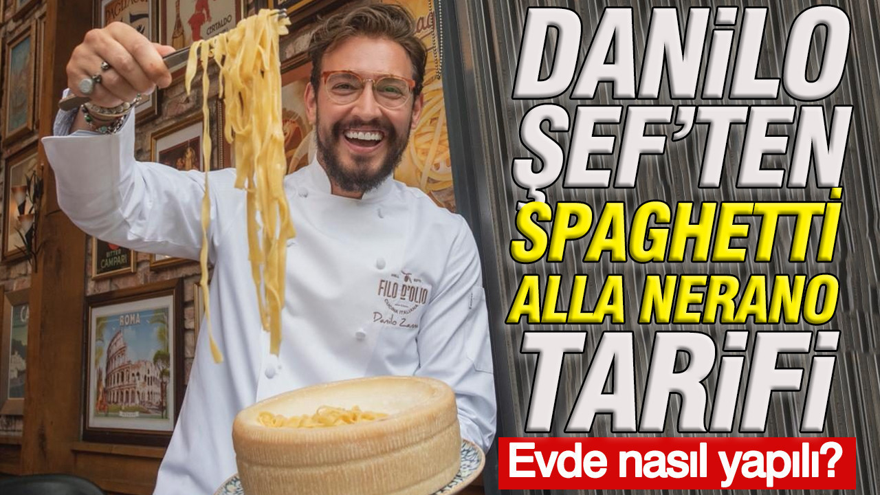 Danilo Şef’ten Spaghetti alla Nerano tarifi: Evde nasıl yapılır?