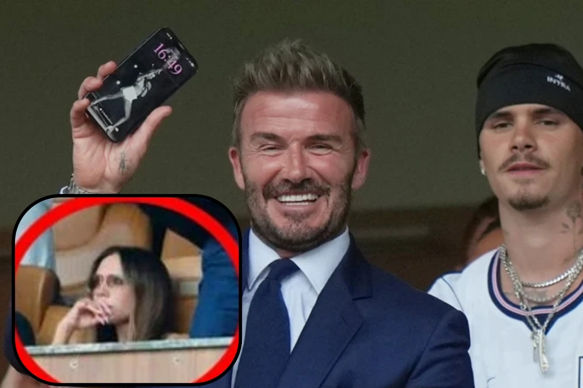 David Beckham sevinçten ayağa fırladı, Victoria yerinden kıpırdamadı, tribündeki görüntüler viral oldu