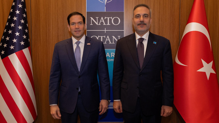 Dışişleri Bakanı Hakan Fidan, ABD’li mevkidaşı Rubio ile görüştü