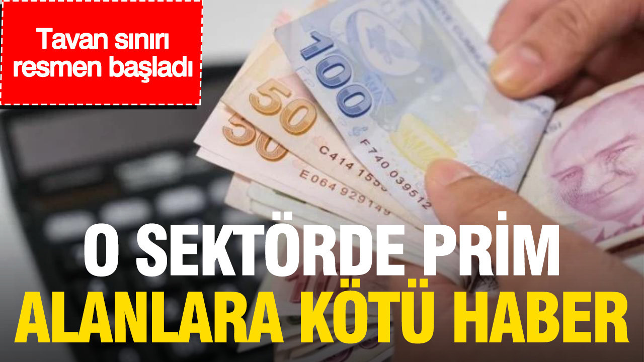 Ek mesai ve prim yapanlara kötü haber: Tavan sınırı resmen başladı