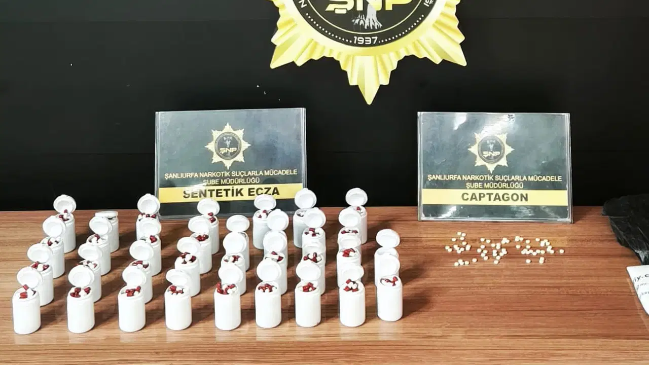 Ekiplerden Şanlıurfa’da ‘uyuşturucu’ operasyonu: 3 tutuklama