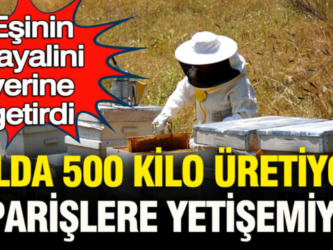 Esinin hayalini yerine getirdi kadin arici yilda 500 kilo uretiyor siparislere yetisemiyor 9nh9U911.jpg