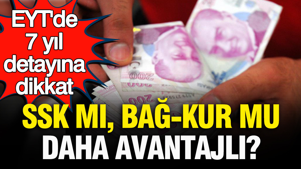EYT’liler için emeklilik hesaplama tablosu: SSK ve Bağ-Kur detayları belli oldu