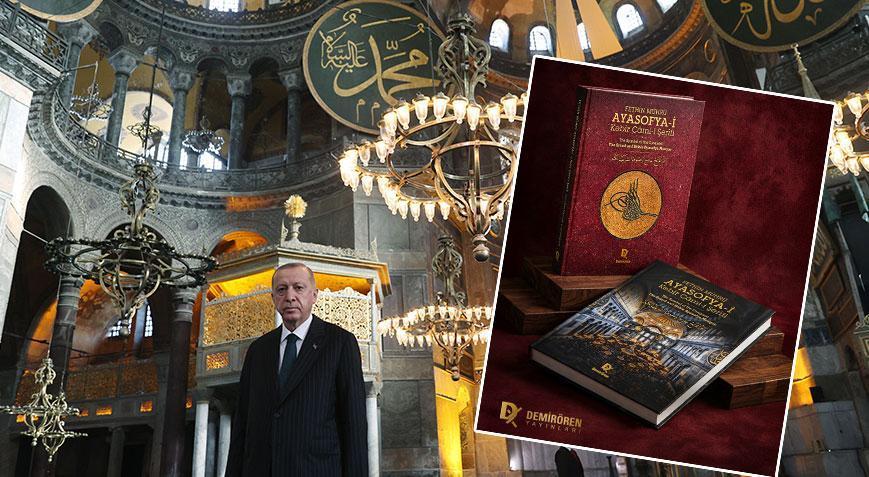 Fethin muhru ayasofya i keb r c mi i ser fi cumhurbaskani erdogan eserin takdim metnini yazdi rPC2r8KO.jpg