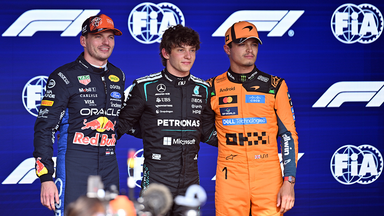 Formul1 1 Belçika’da pole pozisyonu Antonelli’nin oldu