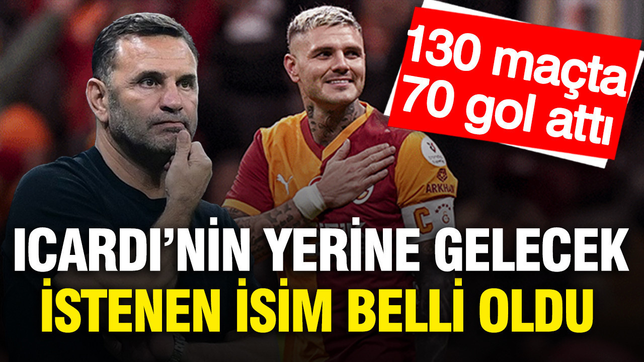 Galatasaray Icardi’nin yerine 132 maçta 70 gol atan genç yıldızı istiyor